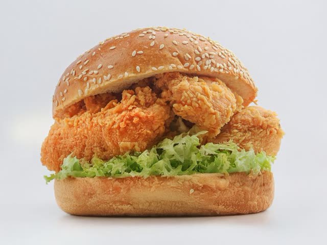 Krispy's crispy chicken sandwich
