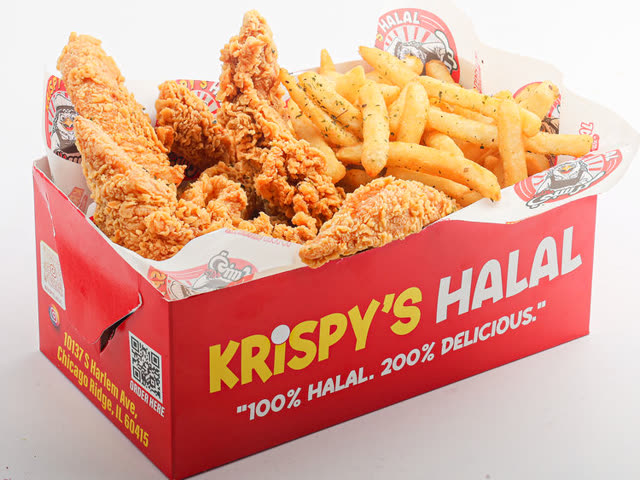 Krispys Boneless 5 Pc, Fries, Coleslaw, Bread And Drink Included