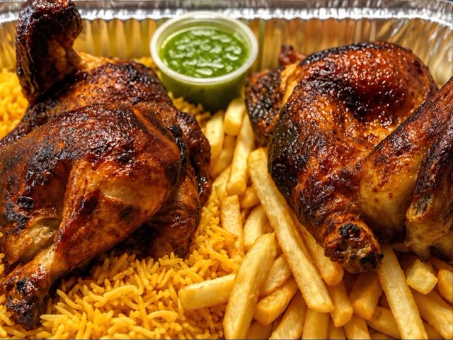 Half Rotisserie Chicken Combo